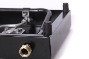 Настольная газовая плита 2-х горелочная (таганок)  универсальная  под балонный и природный газ "ПромТехГаз" ПГ2-01