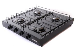 Плита газовая настольная 4‑х конфорочная с газ-контролем для работы от сетевого и баллонного газа ПГ4‑01А ПромТехГаз