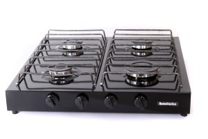 Плита газовая настольная 4‑х конфорочная с газ-контролем для работы от сетевого и баллонного газа ПГ4‑01А ПромТехГаз