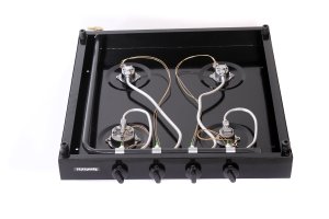Плита газовая настольная 4‑х конфорочная с газ-контролем для работы от сетевого и баллонного газа ПГ4‑01А ПромТехГаз