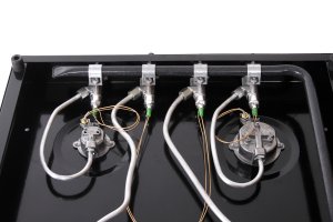 Газова настільна 4-х пальникова плита ПромТехГаз з автоматикою безпеки (газконтролем) пальників