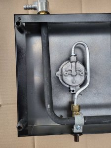 Плита газова настільна 2‑конфорочна (таганок) для роботи від магістрального газу.