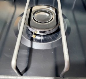 Плита газова настільна однопальникова з автоматикою безпеки "ПромТехГаз" ПГ1-01А