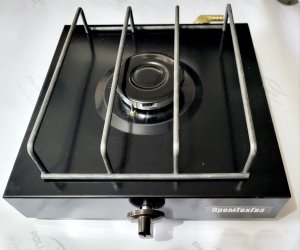 Плита газова настільна однопальникова з автоматикою безпеки "ПромТехГаз" ПГ1-01А